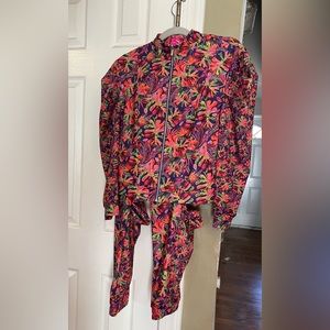 Sassy Jones Jogger Set (Jacket and Pants) - New Never Worn